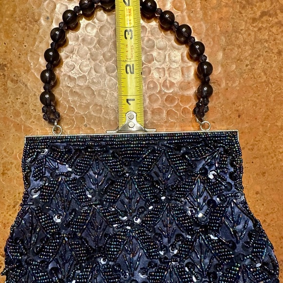 Beaded Black Evening bag - Picture 7 of 7